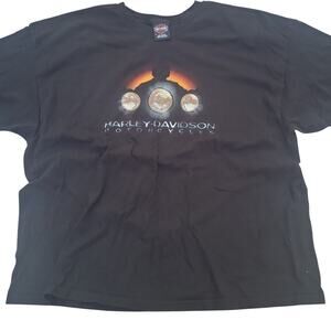 Vintage Harley Davidson Glacial Lakes Watertown SD Shirt 2 sided